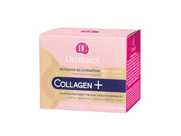 Kollagen+, Kvinner, Nattkrem med foryngende effekt, 50 ml
