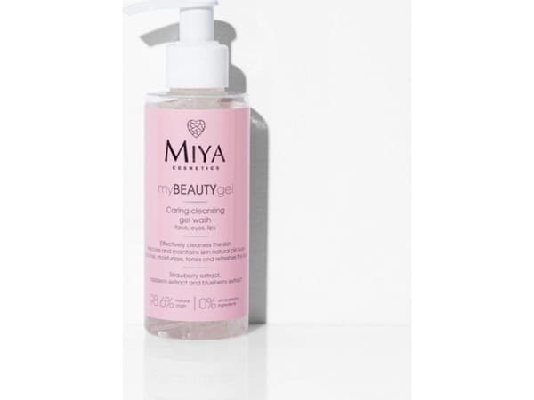 MIYA_My Beauty Gel nurturing face wash and cleansing gel 140ml