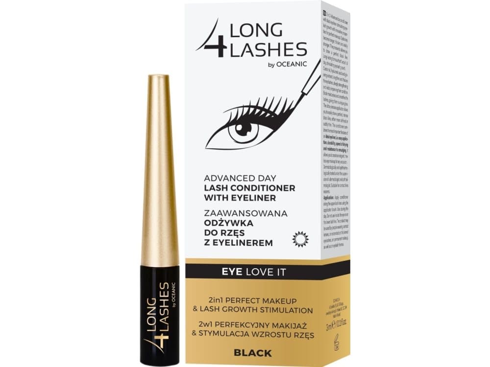 Long 4 lashes LONG4LASHES_Advanced Day Lash Conditioner With Eyeliner advanced eyelash conditioner with Black eyeliner 3ml
