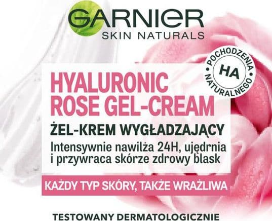 GARNIER_Skin Naturals Hyaluronic Rose Gel-Cream cream-smoothing gel 50ml