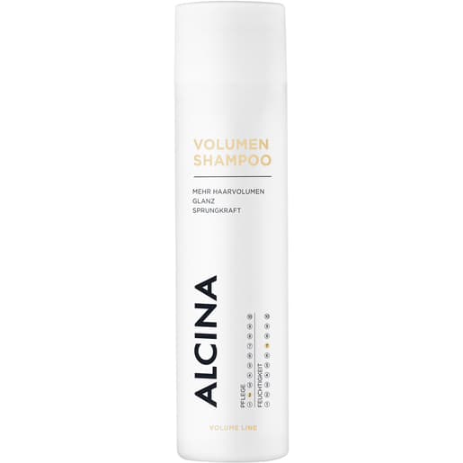 ALCINA F10823, Sjampo, Fint hår, Sensitivt hår, 250 ml, Fuktighets krem, Shine (lys), Forsterke, Volumizing / forstørre, Flaske, 1 stykker