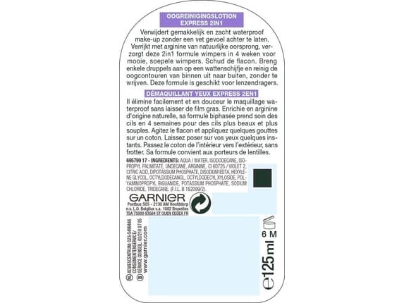 Garnier - Express 2in1 - 125 ml