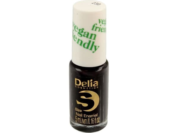 Delia Cosmetics Vegan Friendly nail enamel Size S No. 230 Adore Me 5ml