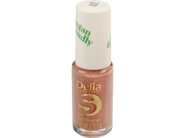 Delia Cosmetics Vegan Friendly nail enamel Size S No. 208 Tea Rose 5ml
