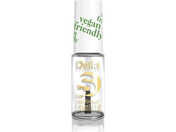 Delia Cosmetics Vegan Friendly nail enamel Size S No. 200 Innocent 5ml