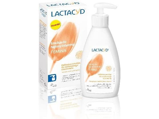 LACTACYD Femina emulsja med pompką 200ml ny&
