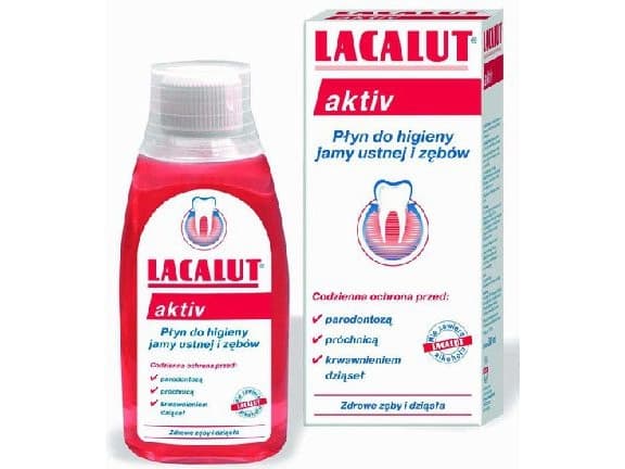 Lacalut suuvesi Aktiv 300ml - 7516321