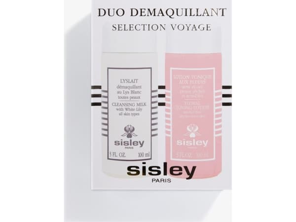 SISLEY SET (DUO DEMAQUILLANT CLEANSING MILK WITH WHITE LILY 100ML + FLORAL TONING LOTION 100ML)