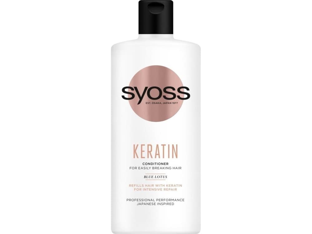 Schwarzkopf Schwarzkopf Syoss Keratin Rebuilding conditioner for brittle hair 440ml