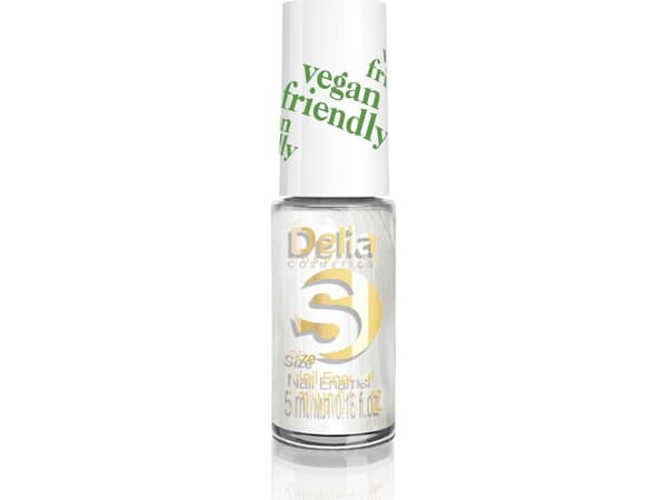 Delia Cosmetics Vegan Friendly nail enamel Size S no 202 Candy Rose 5ml