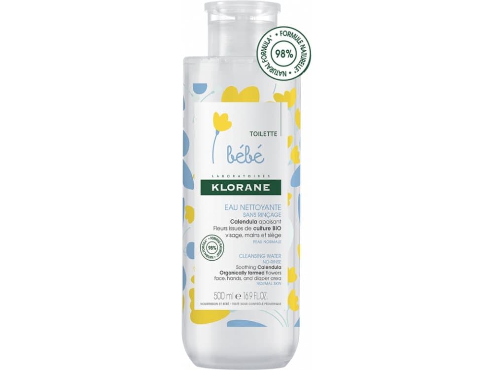 Klorane Cleansing micellar water, 500 ml, 1 styck