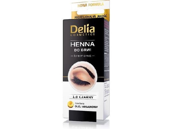 DELIA Henna in cream no 1.0 black&amp