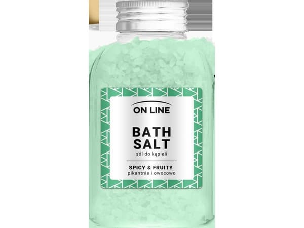 FS*On LINE Salt d/bath 600g Spicy &amp; Fruit Green&amp
