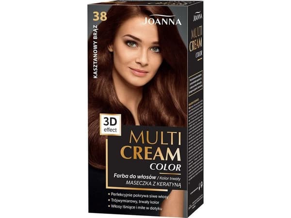 JOANNA MULTI CREAM Paint 38 Chestnut brown&