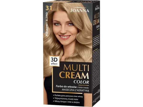 JOANNA MULTI CREAM dye 31 Sand blonde&