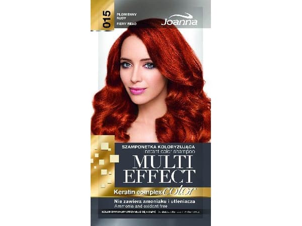 JOANNA MULTI Keratin Shampoo 15 Flaming Ore