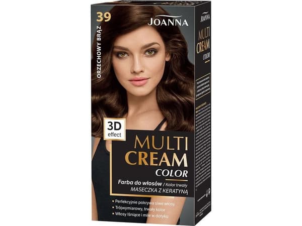 JOANNA_Multi Cream Color hårfarge 39 Nøttebrun