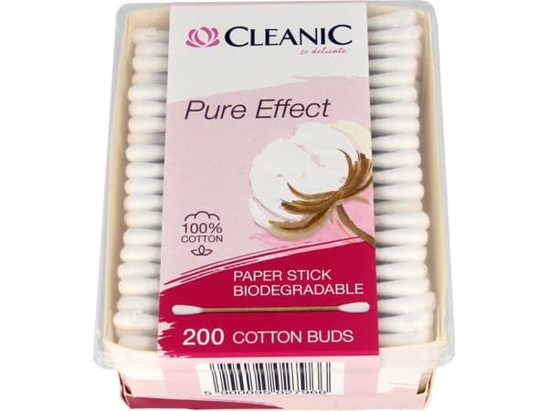 Cleanic Cleanic Cleanic Pure Effect vanupuikot 1op.-200kpl