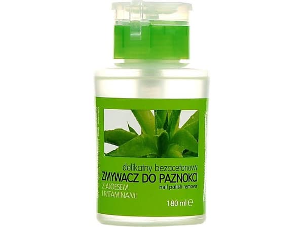 DRAM Nail polish remover without.acet.with pump Aloe&amp