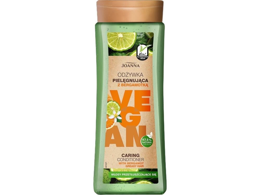 Joanna Joanna Vegan Hair conditioner Bergamot - greasy hair 300g