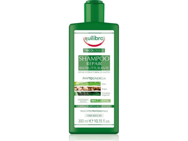 Beauty Formulas Equilibra Tricologica Repair Restructuring Shampoo - tylsät ja vaurioituneet hiukset 300ml