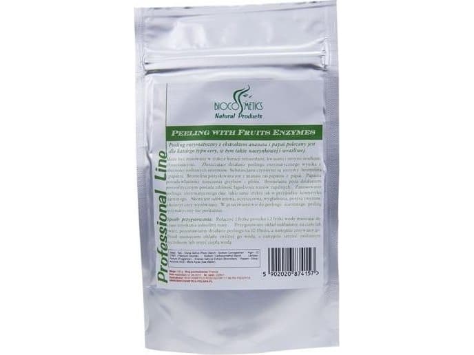 Biocosmetics Fruit enzyme peeling with papain and bromelain 100 g