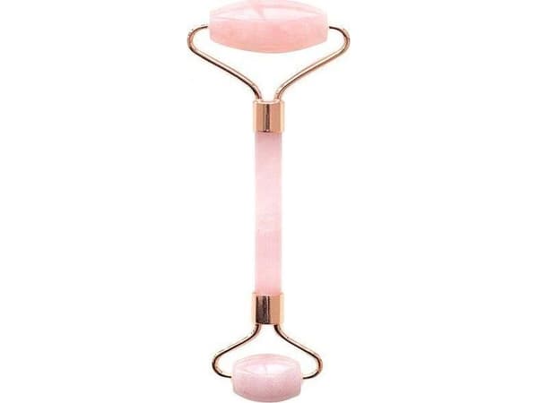 FLUFF_Face Roller Massasje Roller Pink Quartz