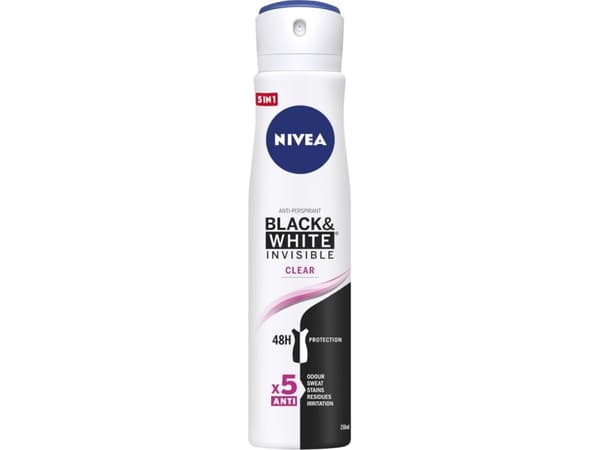 NIVEA DEO 250ml Women's INVISIBLE CLEAR Spray
