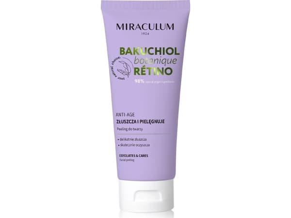 MIRACULUM_Bakuchiol Anti Age skin care and exfoliating facial scrub 100ml