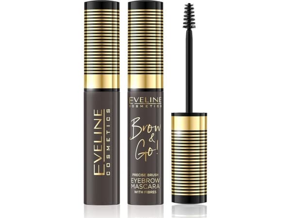 Eveline Eveline Brow & Go Eyebrow Styling Mascara No. 02 Dark 6ml