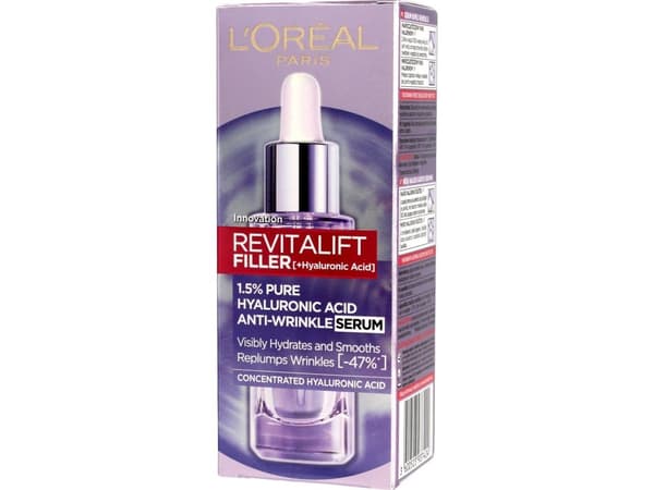 Loreal REVITALIFT FILLER Anti-wrinkle serum 1.5% pure hyaluronic acid 30ml