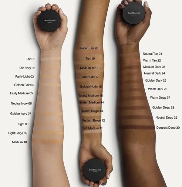 BAREMINERALS ORIGINAL LOOSE MINERAL FOUNDATION SPF15 11 SOFT MEDIUM 8g