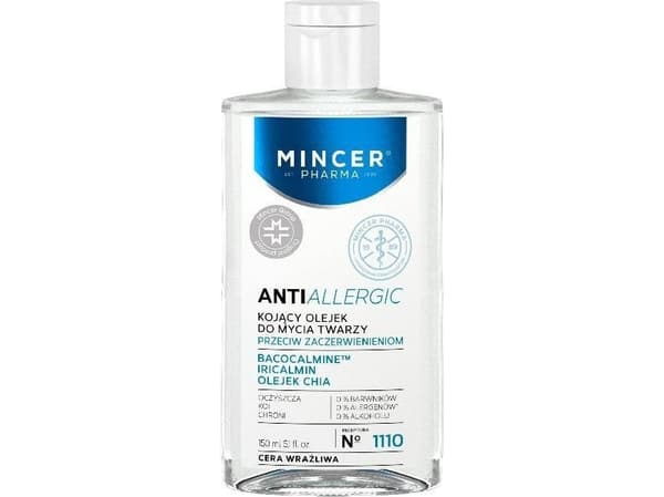 Mincer Mincer Pharma Anti Allergic Micellar olje for vask av sensitiv hud, flaske 150 ml - 599008