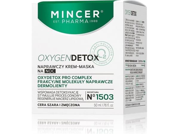 MINCER Oxygen Detox 1503 repairing cream/night cream
