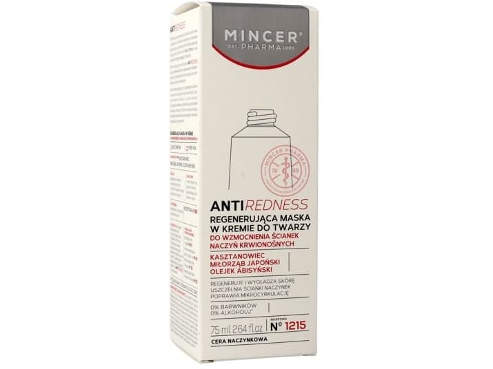 Mincer Anti Redness Regenerating face cream mask No. 1215 75ml