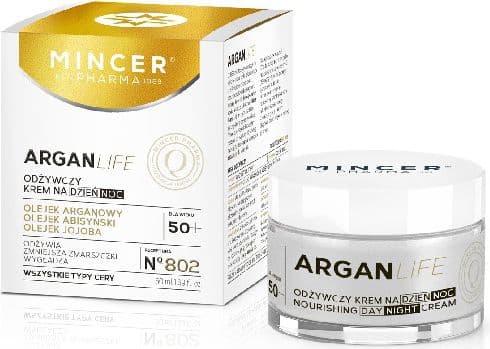 Mincer Pharma ArganLife 50+ Nourishing cream for day and night 50ml