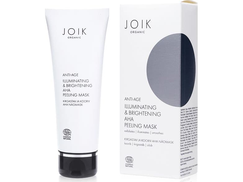JOIK Illuminating and rejuvenating peeling mask with AHA acids, 75 ml