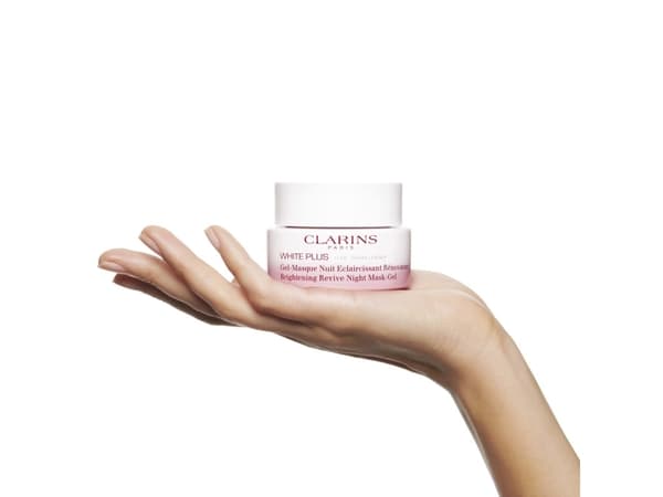 CLARINS WHITE PLUS BRIGHTENING AND RENEWING NIGHT GEL-MASK 50ML