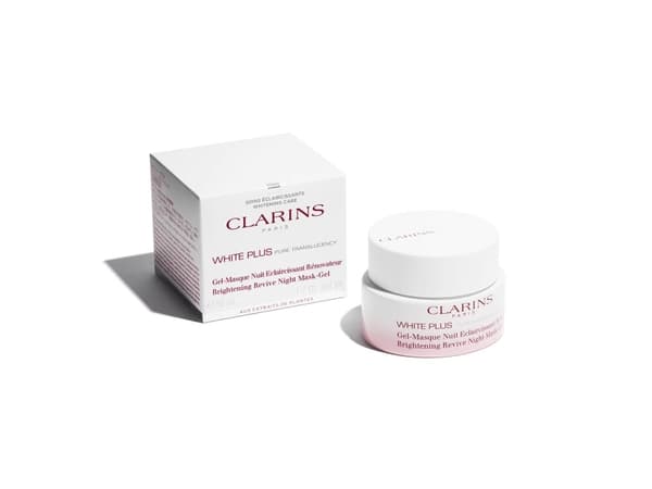 CLARINS WHITE PLUS BRIGHTENING AND RENEWING NIGHT GEL-MASK 50ML