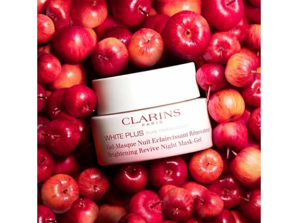 CLARINS WHITE PLUS BRIGHTENING AND RENEWING NIGHT GEL-MASK 50ML