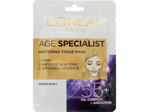 Loreal Age Specialist 55+ Rebuilding Fabric Mask 30g