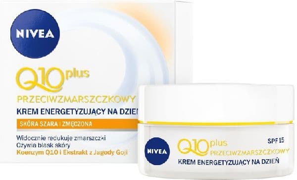 Nivea Q10 Plus Anti-Wrinkle Day Energising Creme SPF15 50ml