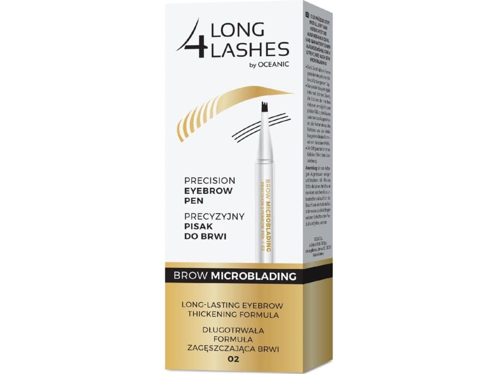 Long 4 lashes Long 4 Lashes Precise Eyebrow marker No. 02 1.1ml