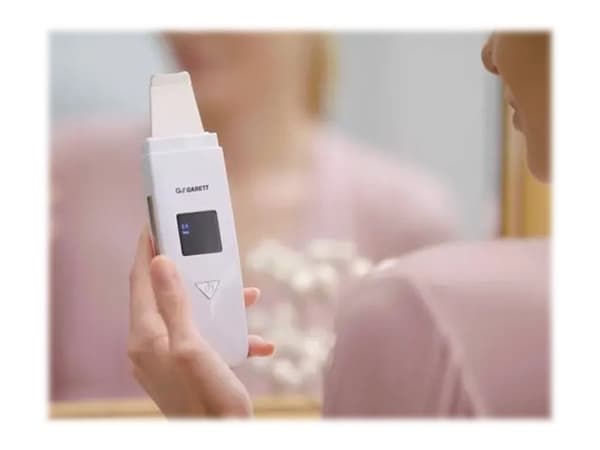 Garett Beauty True Scrub - Cavitation peeling device - trådløs - hvit