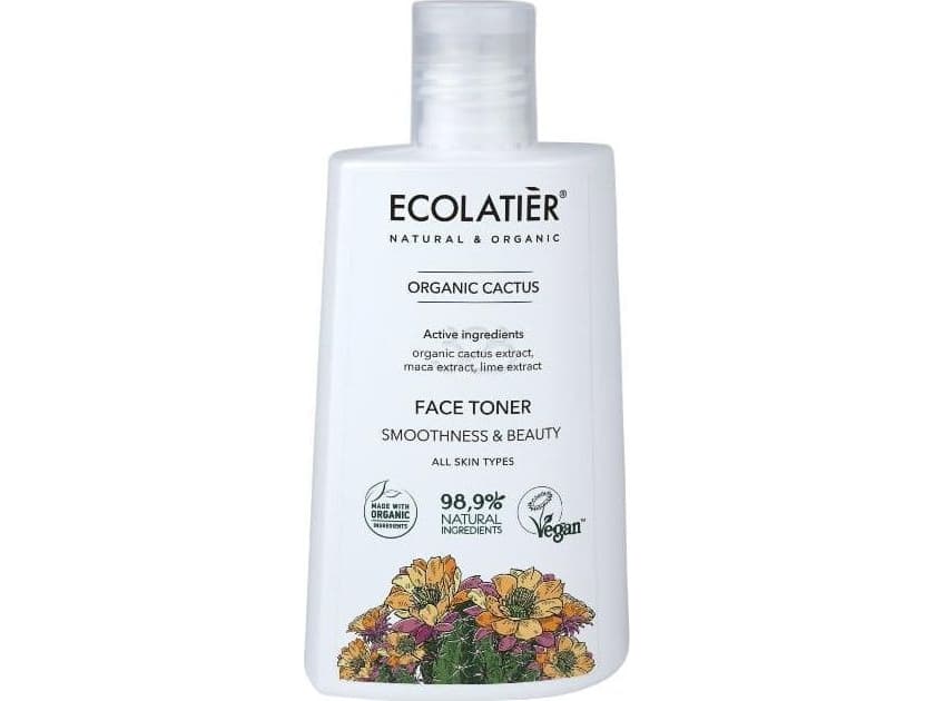 Ecolatier ECOLATIER Organic Cactus Smoothing face toner - all skin types 250ml