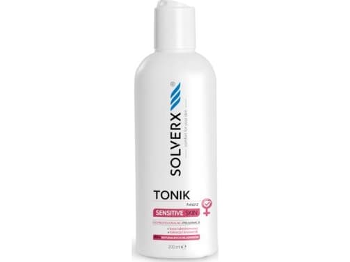 Solverx Sensitive Skin kasvovesi ammattimaiseen kasvohoitoon 200ml