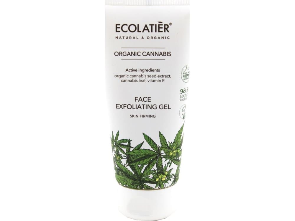 Ecolatier ECOLATIER Organic Cannabis Face cleansing gel-peeling - flaccid skin 100ml