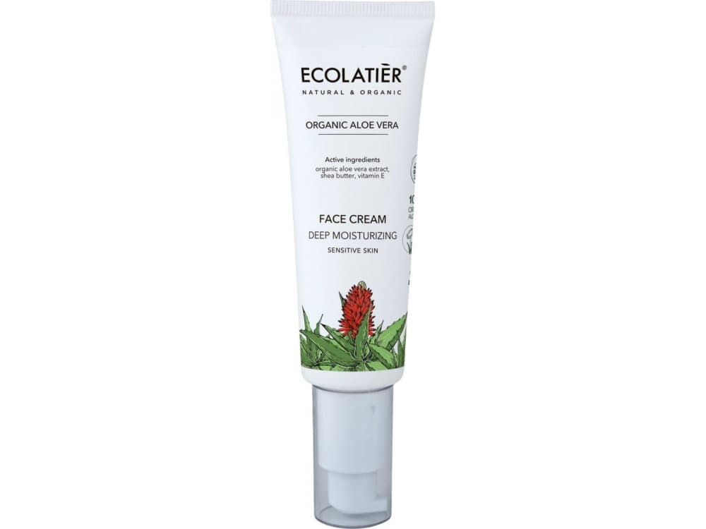 Ecolatier ECOLATIER Organic Aloe Vera Deeply moisturizing face cream - sensitive skin 50ml