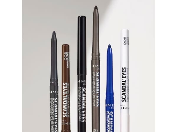 Rimmel Scandaleyes Exaggerate, Kohl, Brun, Chocolate Brown, Blyant, 24 t, Isododekaani, Polyeteeni, Synteettinen vaha, Etyleeni/Propyleenikopolymeeri