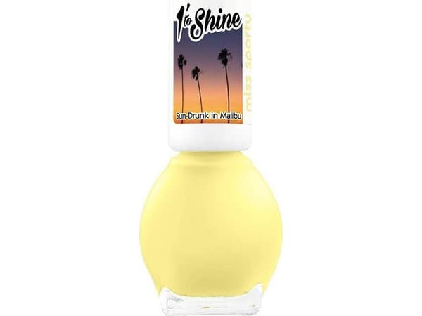 MISS SPORTS_1 Minute to Shine nail polish 637 Sun-drunk in Malibu 7ml